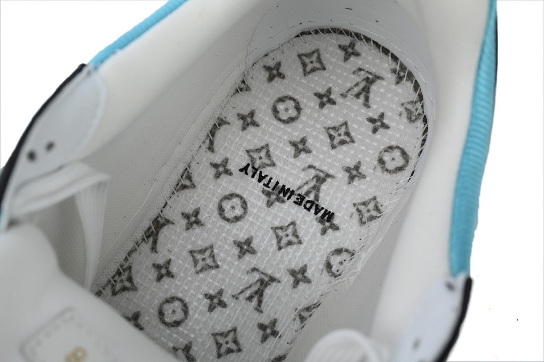 FC God Batch  Louis Vuitton Trainer Blue Purple 1