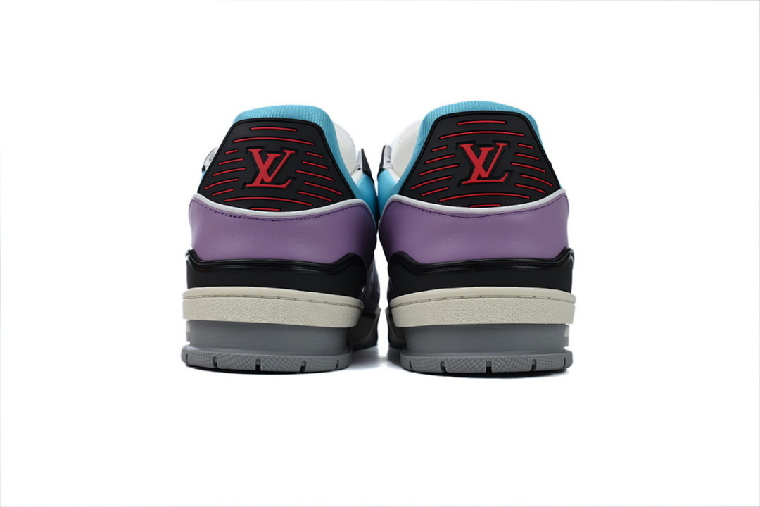 FC God Batch  Louis Vuitton Trainer Blue Purple 1
