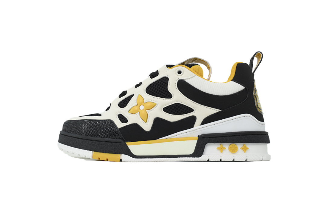 FC God Batch LOUIS VUITTON Skate White Black Yellow