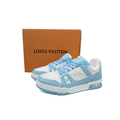 FC God Batch LOUIS VUITTON Trainer  Light Blue 02