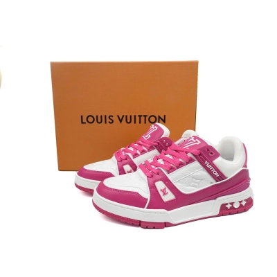 FC God Batch LOUIS VUITTON Trainer  Rose Red  02