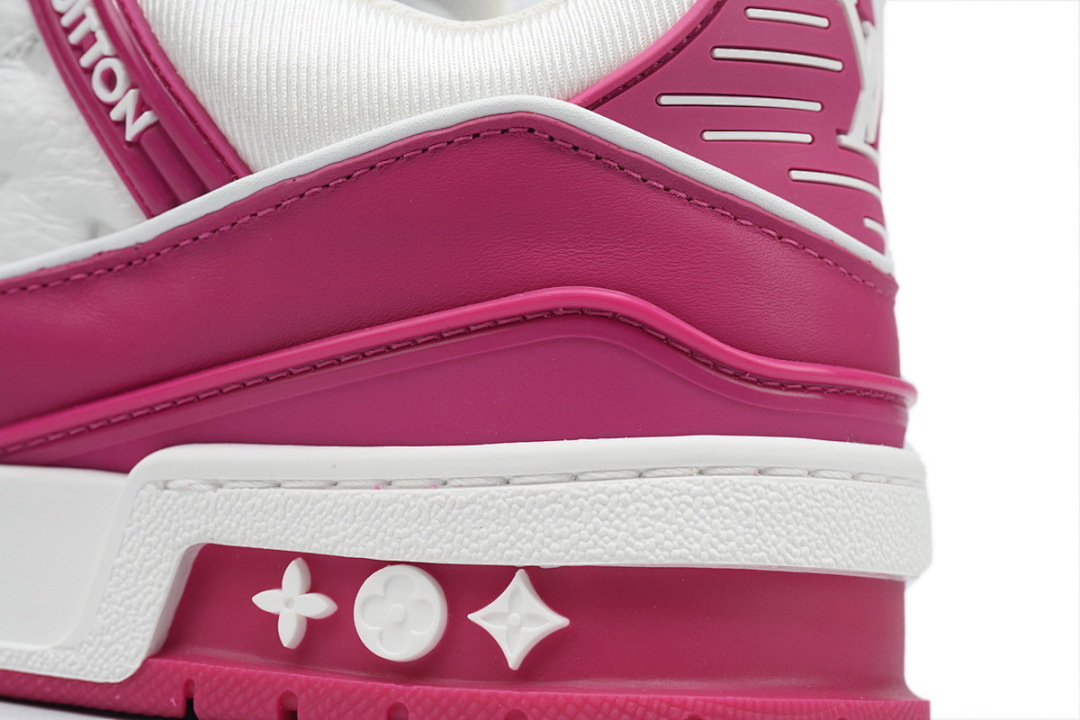 FC God Batch LOUIS VUITTON Trainer  Rose Red 