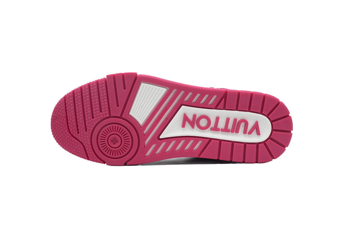 FC God Batch LOUIS VUITTON Trainer  Rose Red 