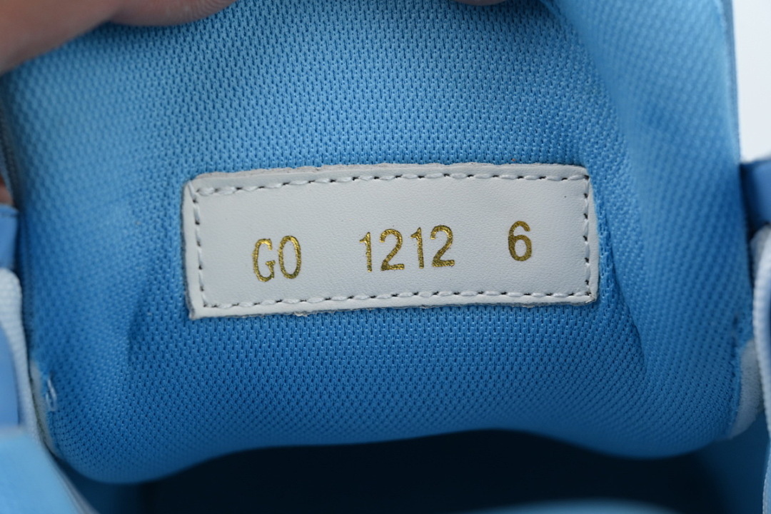 FC God Batch LOUIS VUITTON Trainer Blue Leather