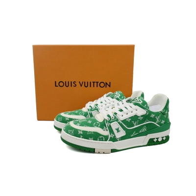 FC God Batch LOUIS VUITTON Trainer Green 02