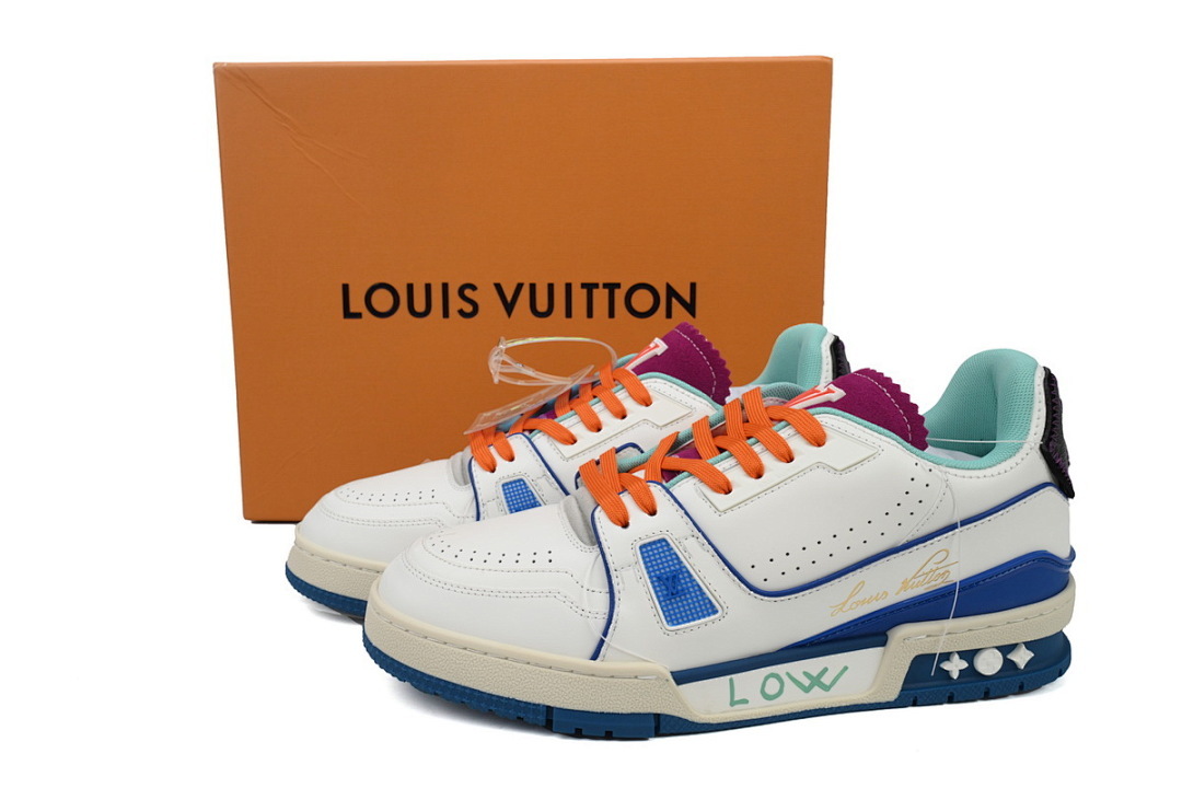 FC God Batch LOUIS VUITTON Trainer Lake Blue