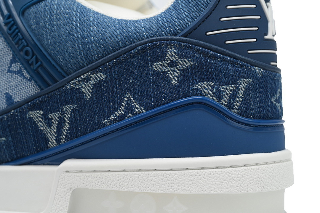 FC God Batch LOUIS VUITTON Trainer New Blue Denim