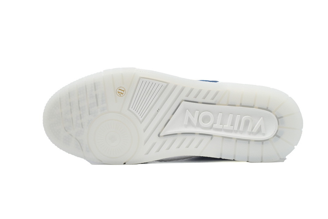 FC God Batch LOUIS VUITTON Trainer New Blue Denim