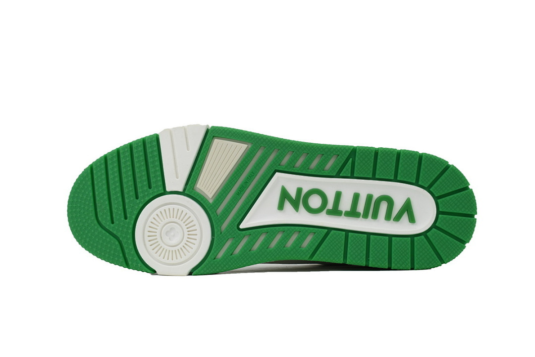 FC God Batch LOUIS VUITTON Trainer White Green .