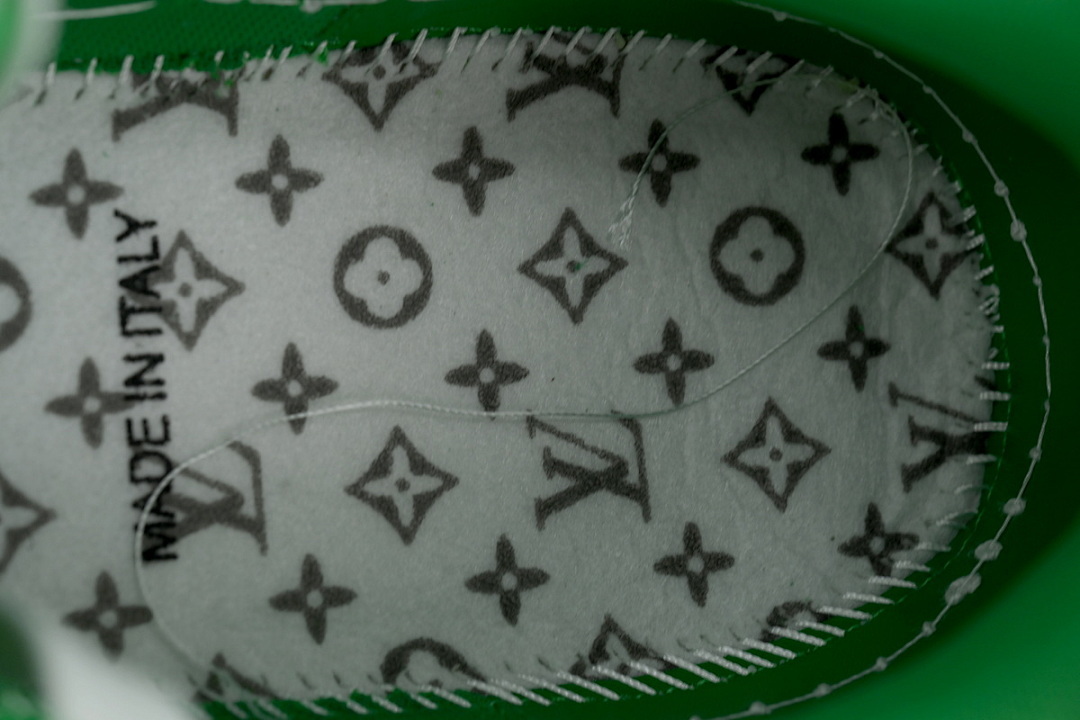 FC God Batch LOUIS VUITTON Trainer White Green .