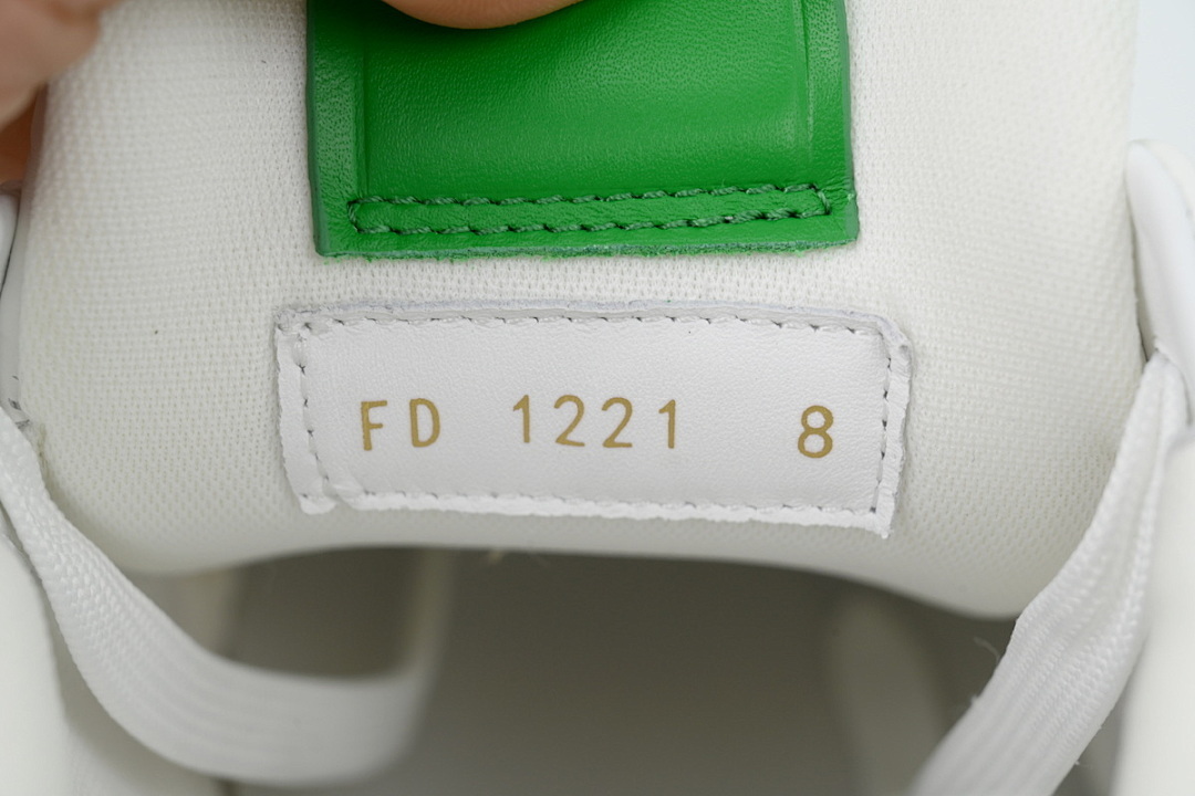 FC God Batch  Louis Vuitton Trainer Embossed White Green