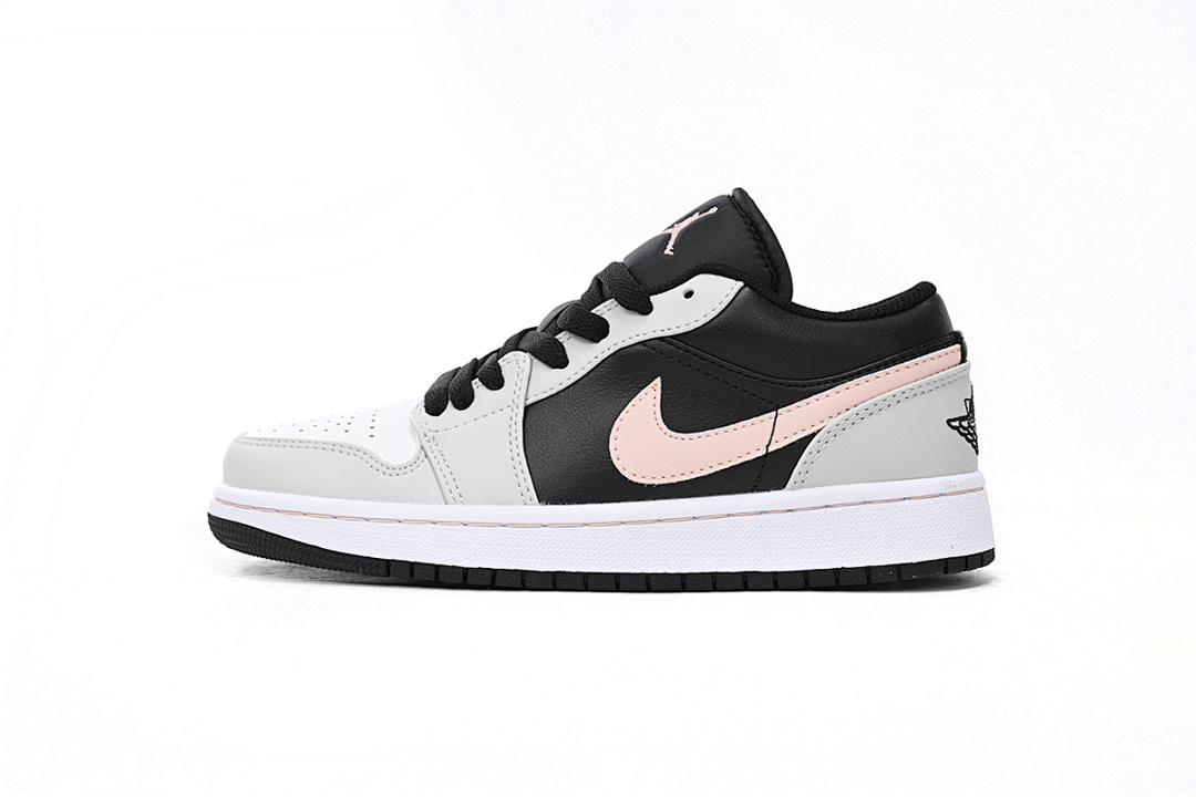 Air Jordan 1 Low White And Black Powder 553558-062 