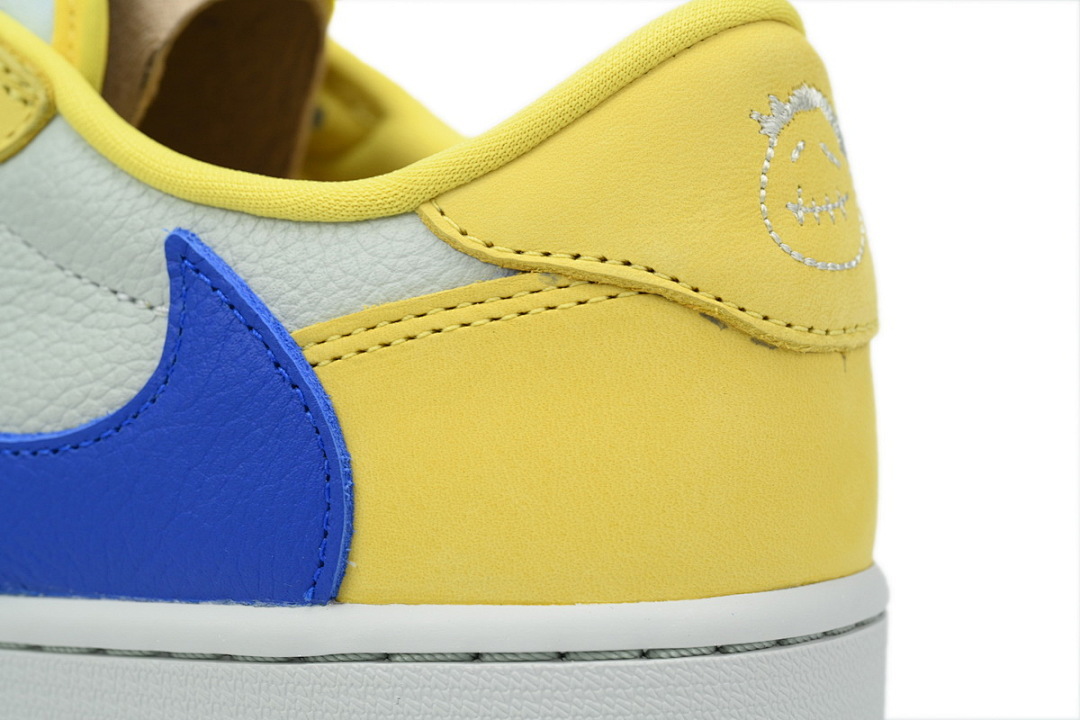 FC God Batch  Travis Scott x Air Jordan 1 Low OG Canary DZ4137-700