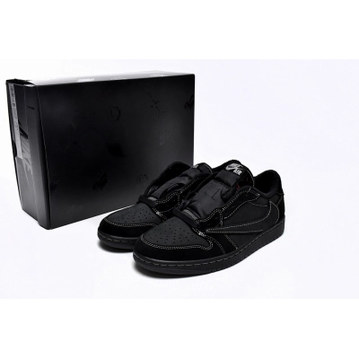 FC God Batch Air Jordan 1 Retro Low OG SP Travis Scott Black Phantom DM7866-001 02