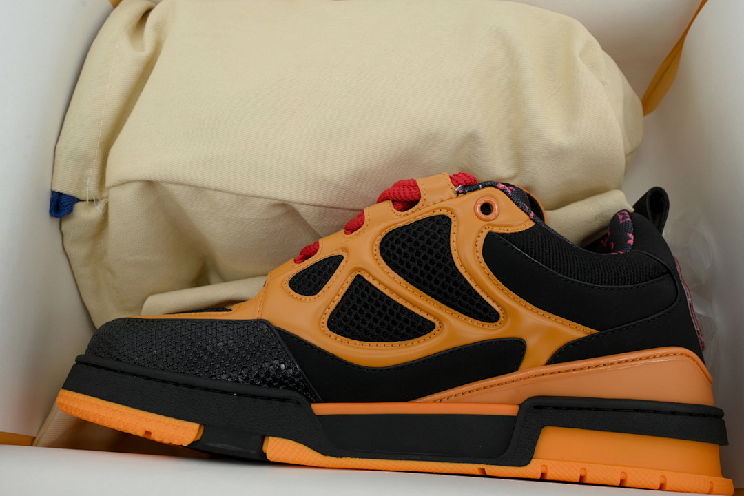 FC God Batch LOUIS VUITTON Skate Black And Yellow