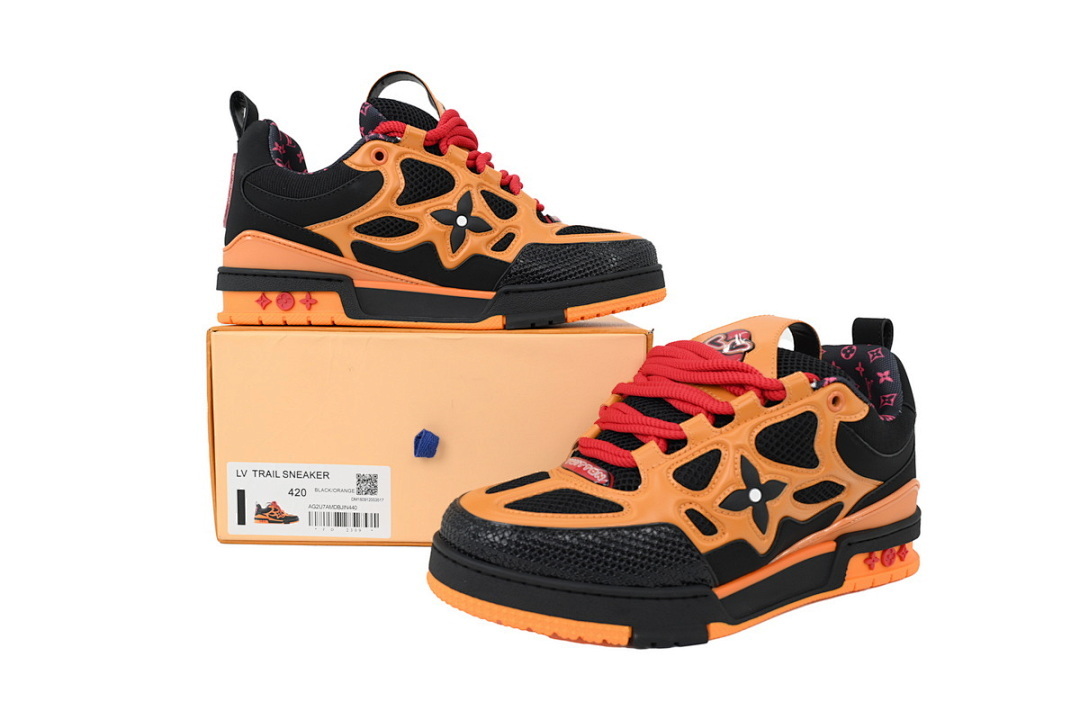 FC God Batch LOUIS VUITTON Skate Black And Yellow