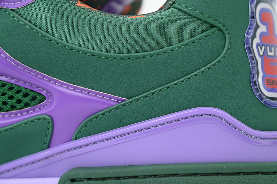 FC God Batch LOUIS VUITTON Skate Green Purple