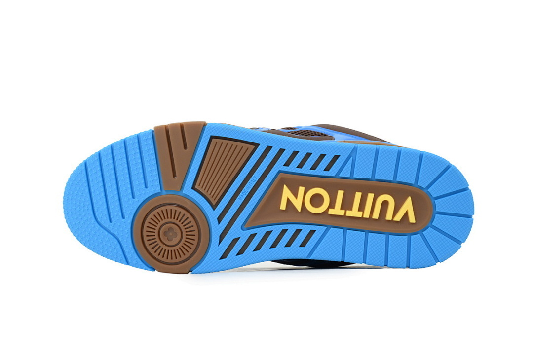 FC God Batch LOUIS VUITTON Skate Blue Coffee