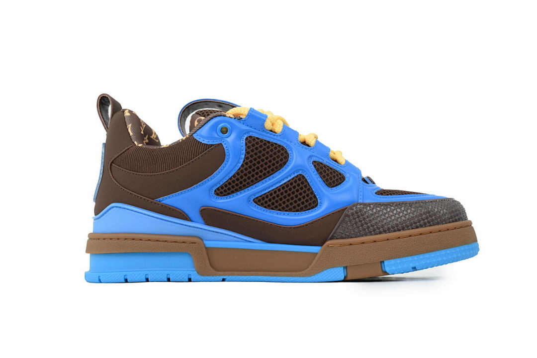 FC God Batch LOUIS VUITTON Skate Blue Coffee