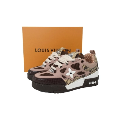 FC God Batch LOUIS VUITTON Skate  Khaki Colored Rhinestone 02