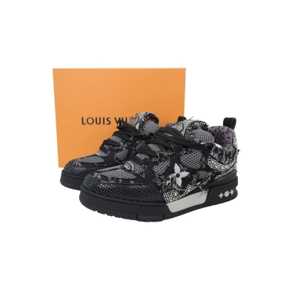 FC God Batch LOUIS VUITTON Skate Black water Diamond 02