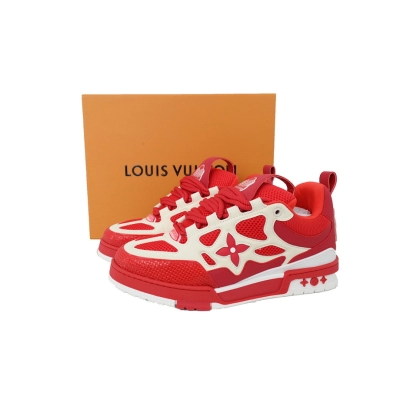 FC God Batch LOUIS VUITTON Skate White  Red 02