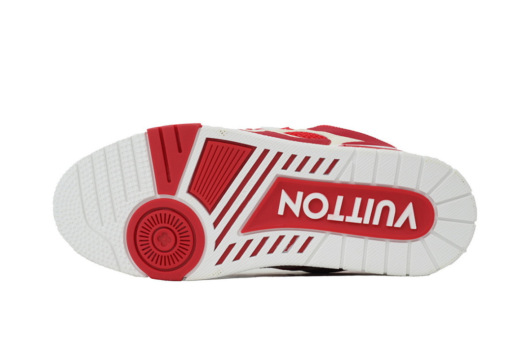 FC God Batch LOUIS VUITTON Skate White  Red