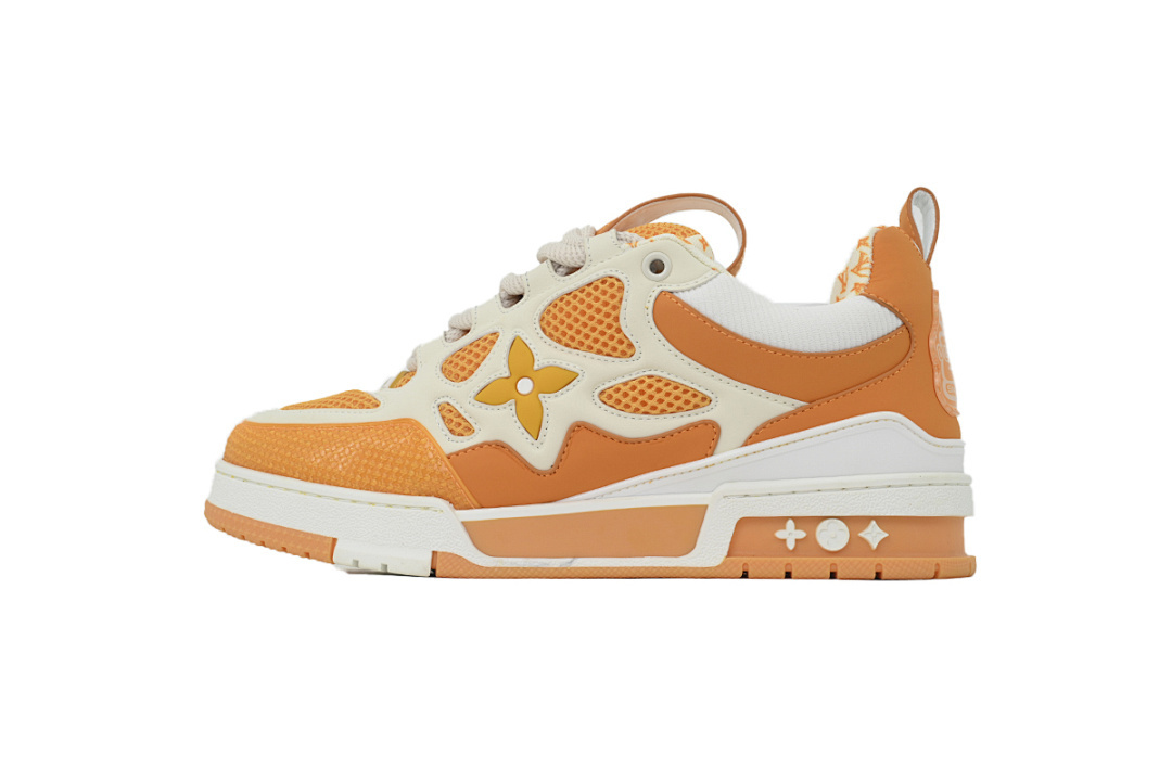 FC God Batch LOUIS VUITTON Skate White And Yellow