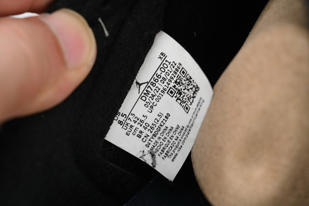 LJR Air Jordan 1 Retro Low OG SP Travis Scott Black Phantom DM7866-001