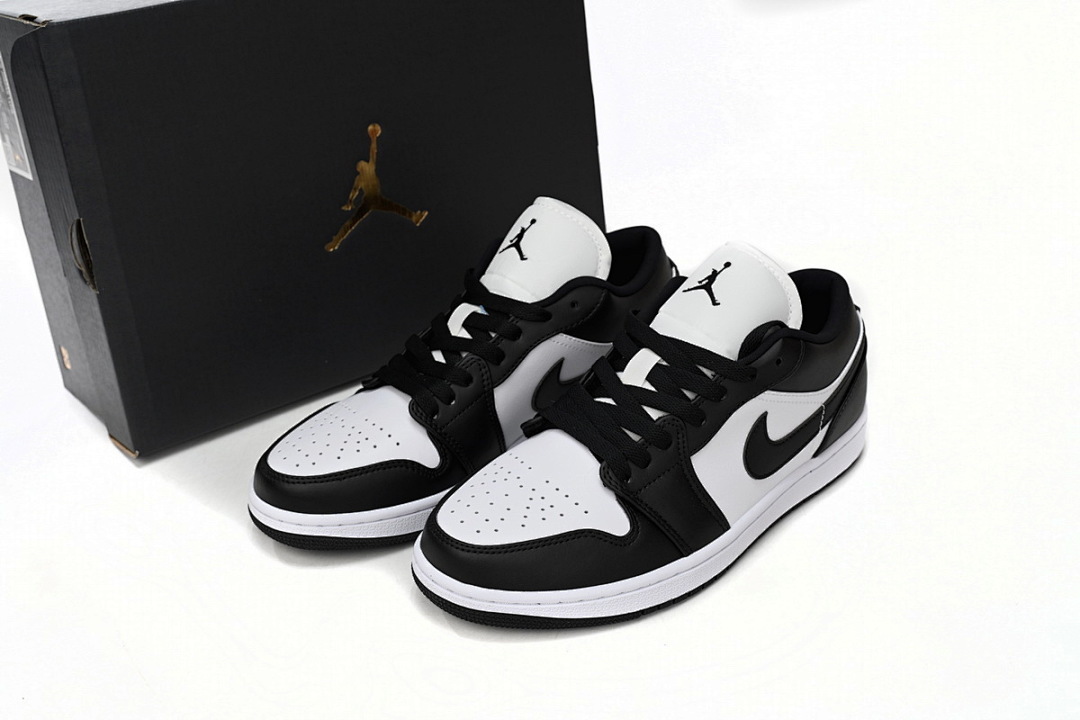 Air Jordan 1 Low Black And White DC0774-101 