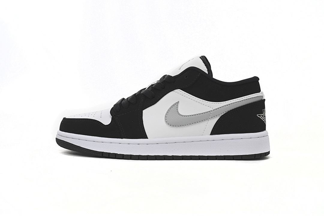 Air Jordan 1 Low Black and White Gray 552780-018 