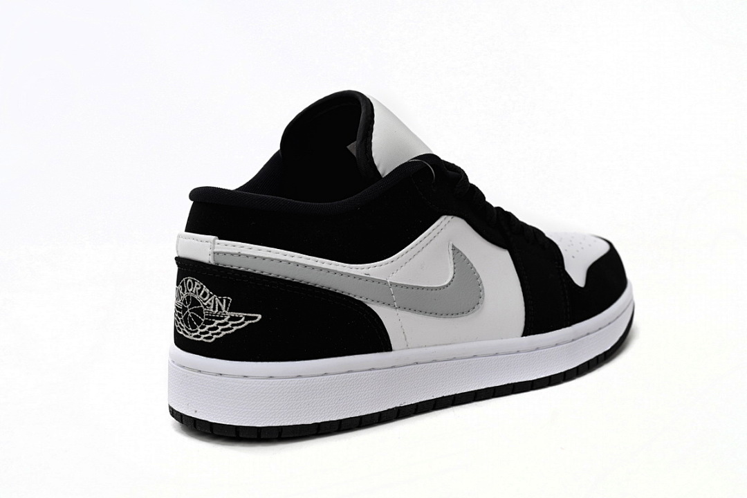 Air Jordan 1 Low Black and White Gray 552780-018 