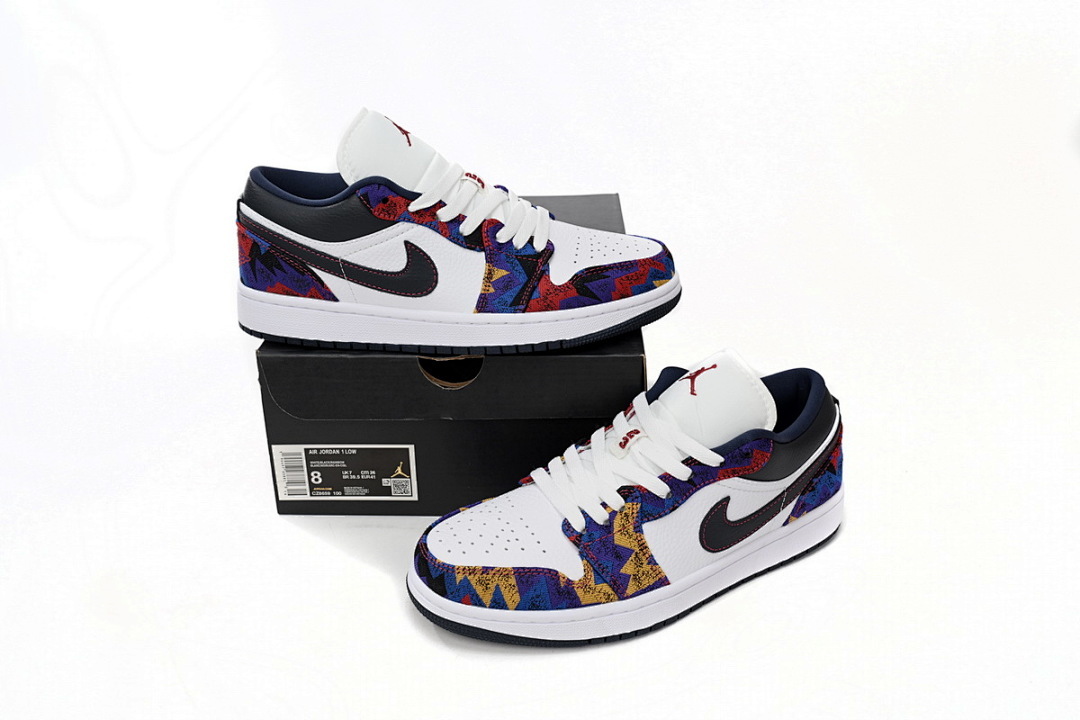 Air Jordan 1 Low Sweater CZ8659-100 