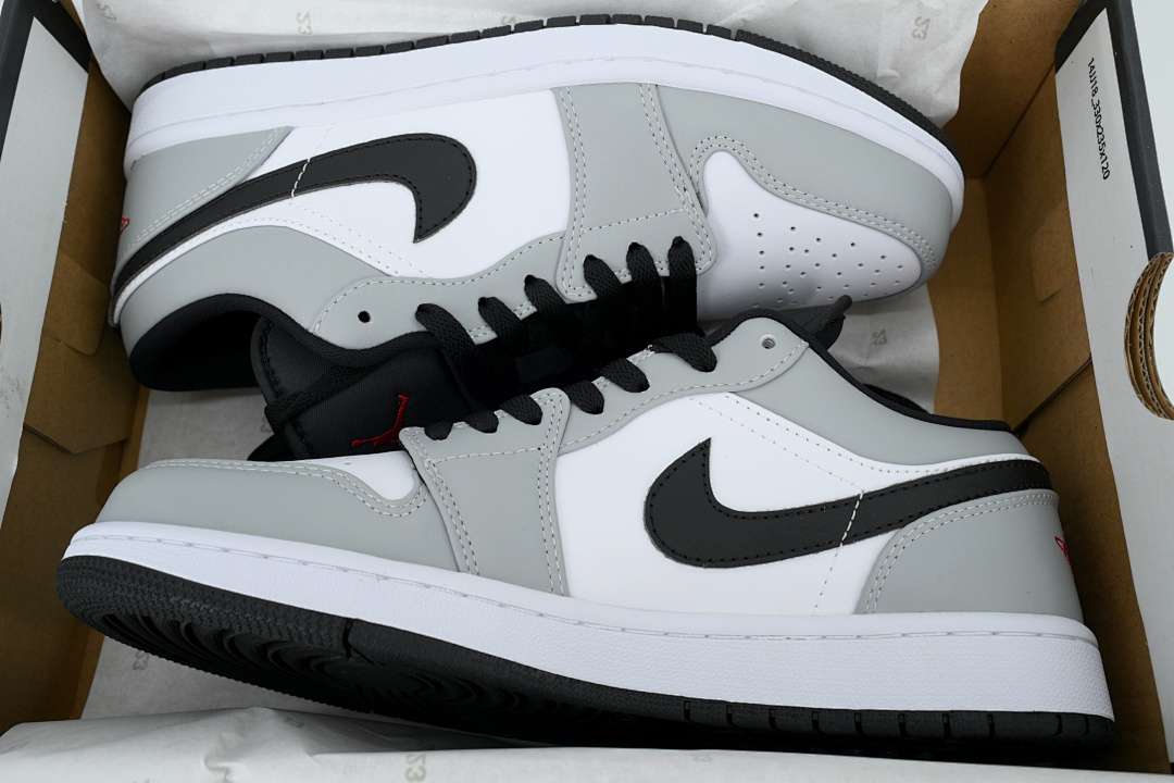 Air Jordan 1 Low Light Smoke Grey 553558-030 