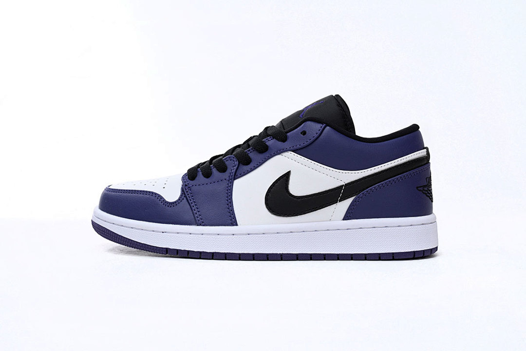  Air Jordan 1 Low Court Purple  553558-500