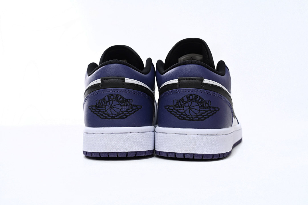  Air Jordan 1 Low Court Purple  553558-500