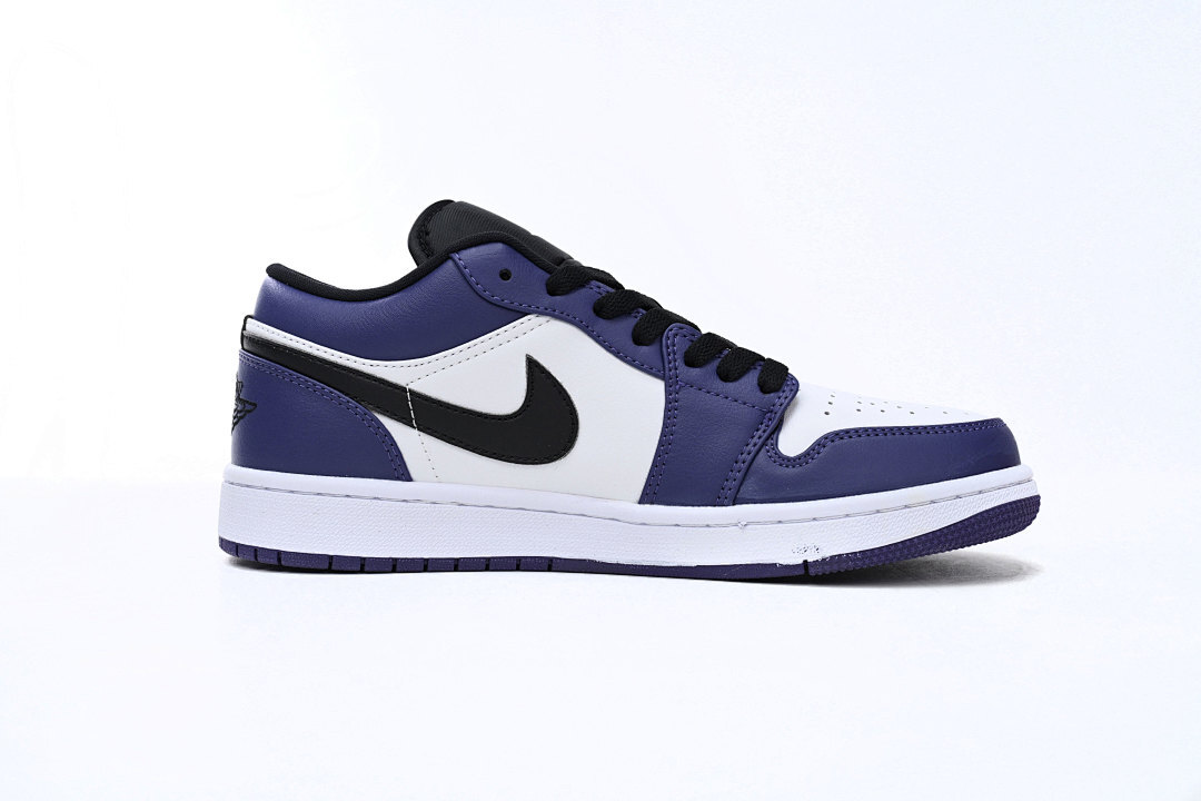 Air Jordan 1 Low Court Purple  553558-500
