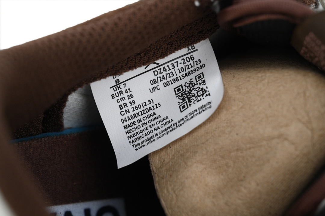 FC God Travis Scott x Air Jordan 1 Low OG SP Dark Pony Pink DZ4137-206 