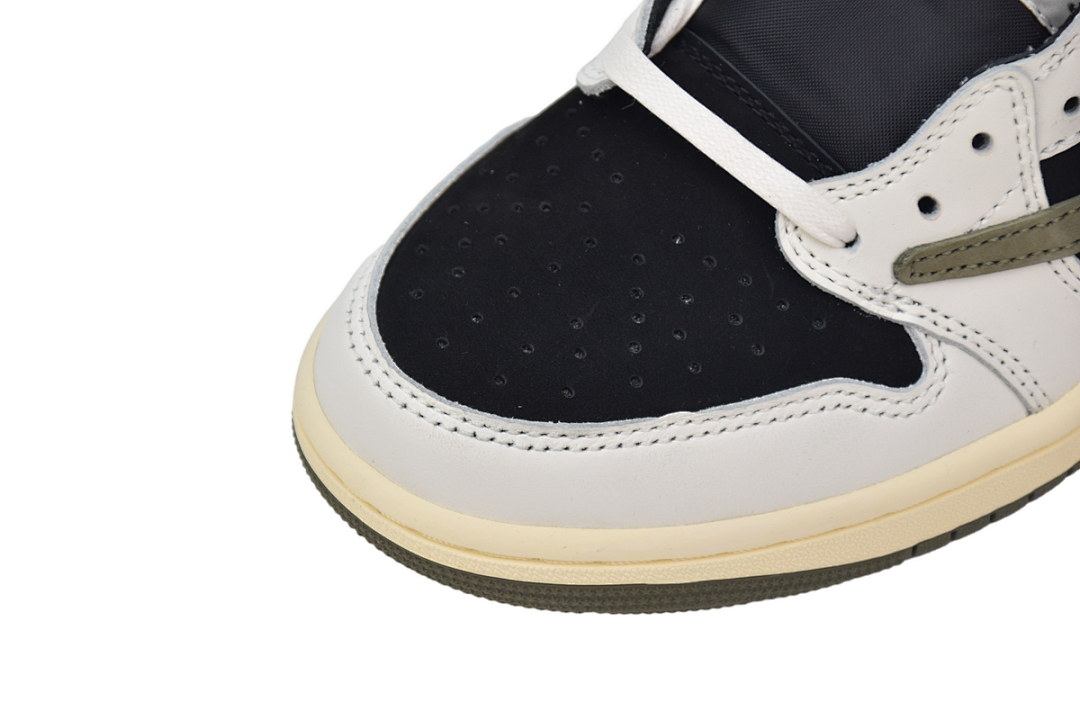 FC God Batch  Air Jordan 1 Low OG WMNS “Olive”Black Green Olive DZ4137-106