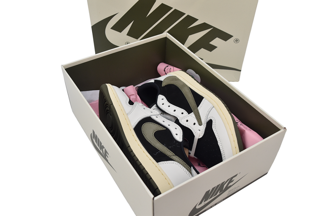 FC God Batch  Air Jordan 1 Low OG WMNS “Olive”Black Green Olive DZ4137-106