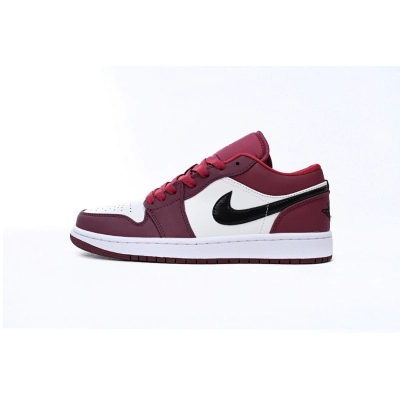  Air Jordan 1 Low Noble Red 553558-604 01