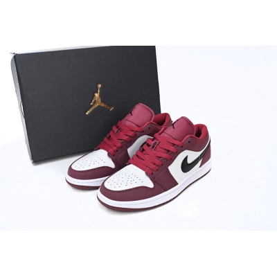  Air Jordan 1 Low Noble Red 553558-604 02