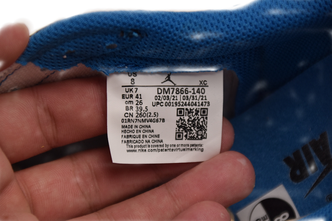 FC God Batch  Travis Scott x Fragment Design x Air Jordan 1 Low DM7866-140 