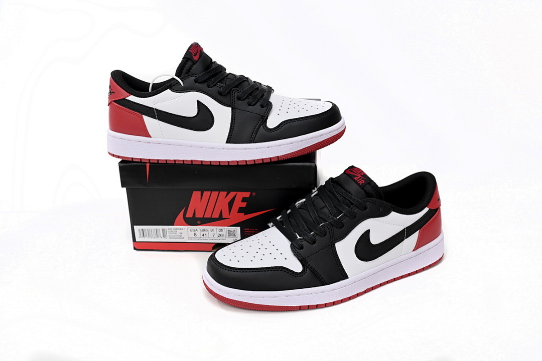 FC God Batch Air Jordan 1 Low OG “Black Toe”Black Toe CZ0790-106