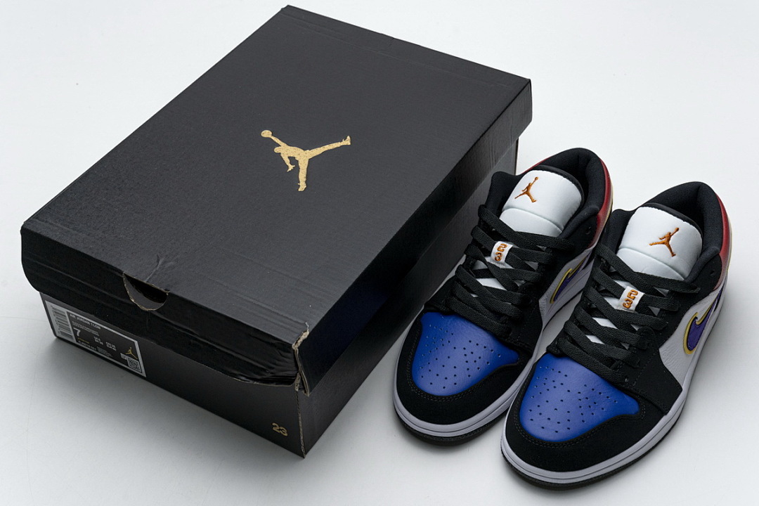  Air Jordan 1 Low Lakers Top CJ9216-051