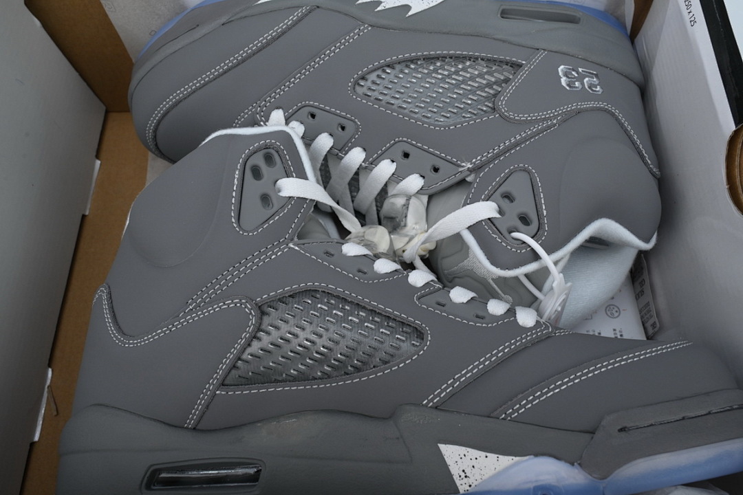 FC God Batch  Air Jordan 5 Retro 'Wolf Grey'  136027-005
