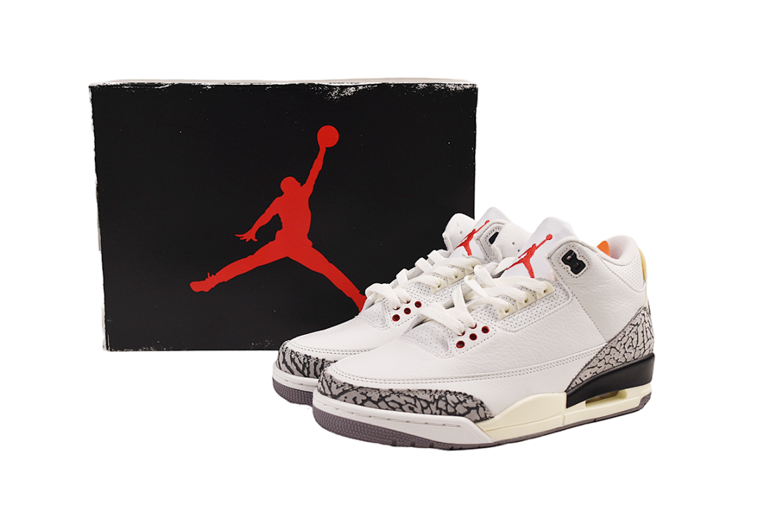 FC God Batch  Air Jordan 3 “White Cement Reimagined”  DN3707-100