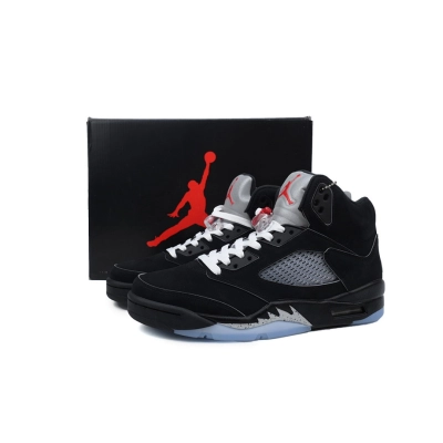 FC God Batch Air Jordan 5“Black Metallic Reimagined" HF3975-001  02