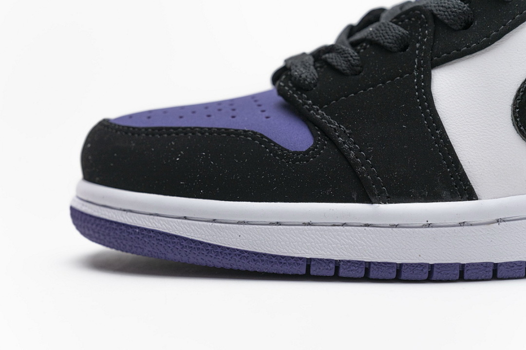  Air Jordan 1 Low Court Purple  553558-125