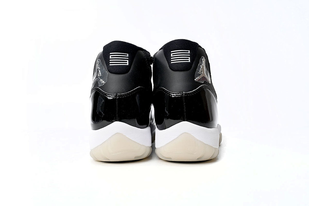 FC God Batch  Air Jordan 11 25th Anniversary Black Silver Eyelets CT8012-011